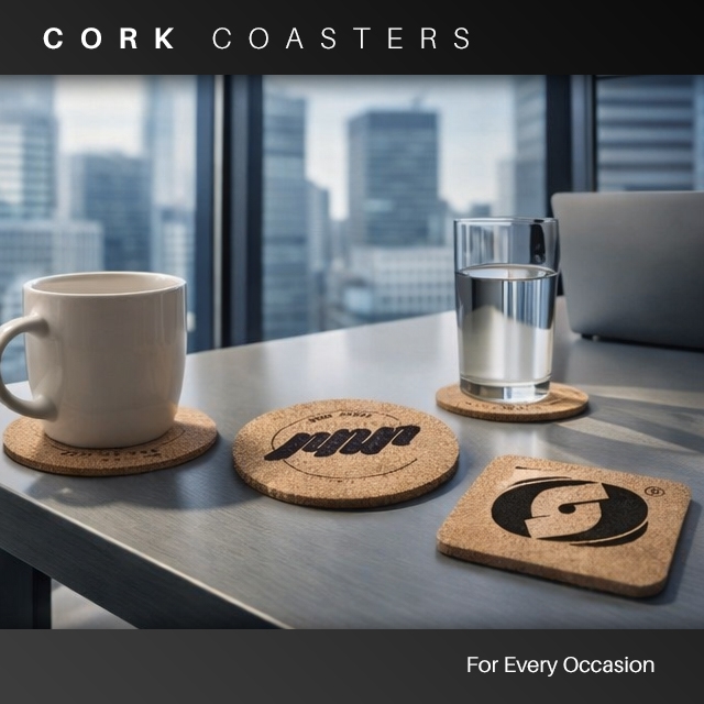 Custom Cork Coasters