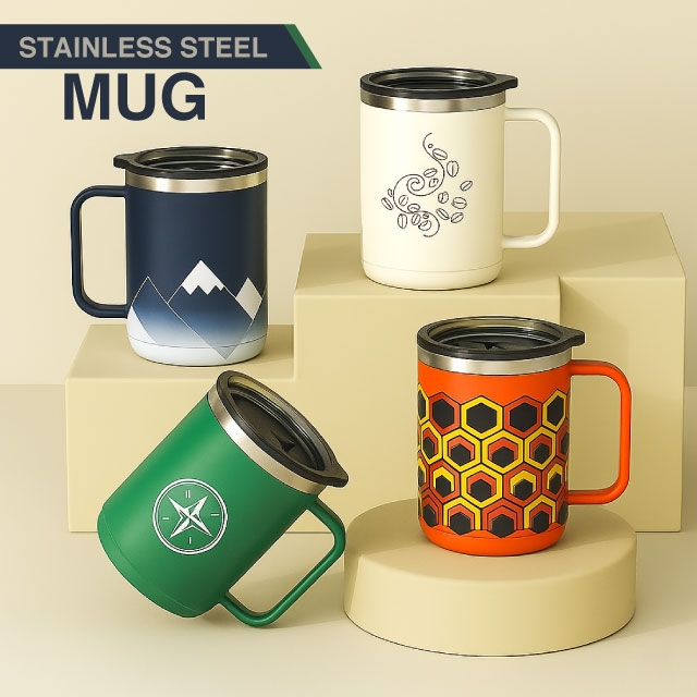 Stainless Steel Mugs