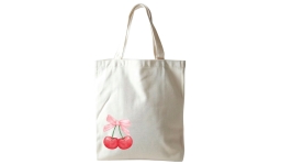 Beige Canvas Bag