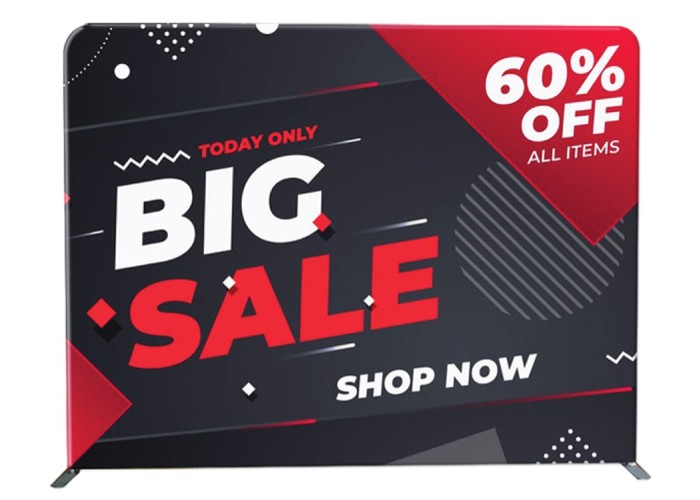 Tension Fabric Backdrop