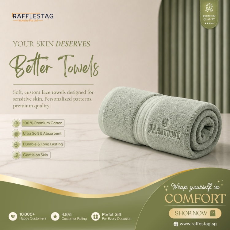 Custom Face Towels – Soft Touch, Big Impression