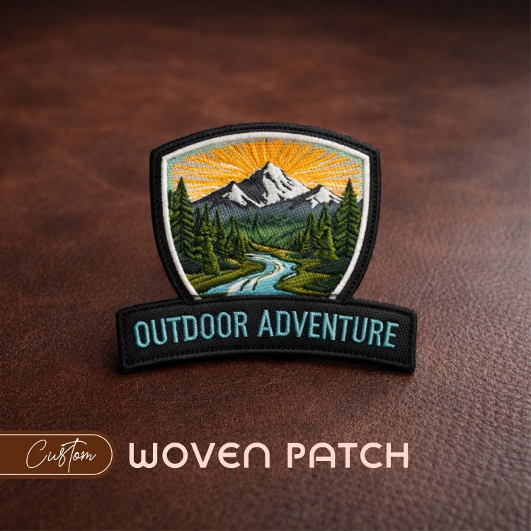 Custom Woven Iron on Patches