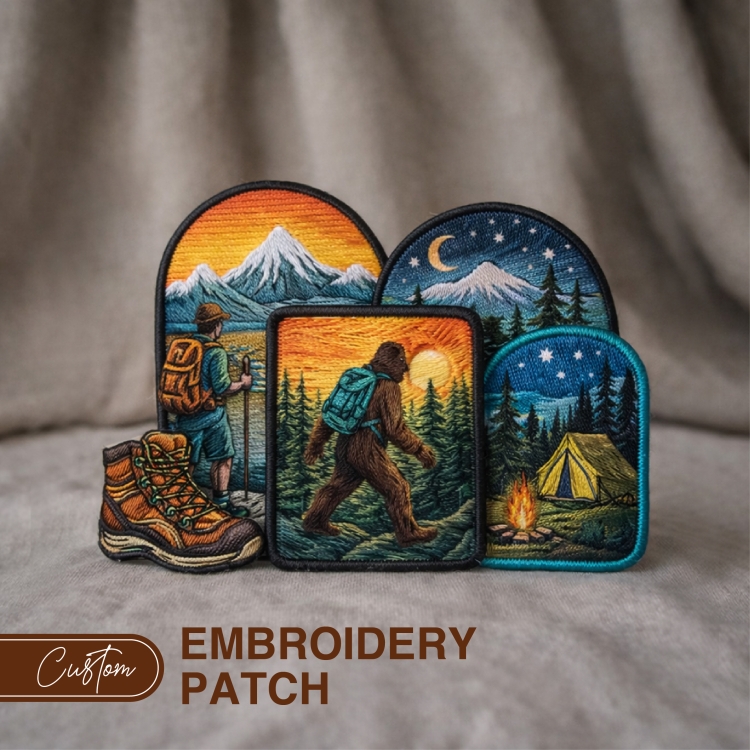 Embroidered Iron on Patches Singapore