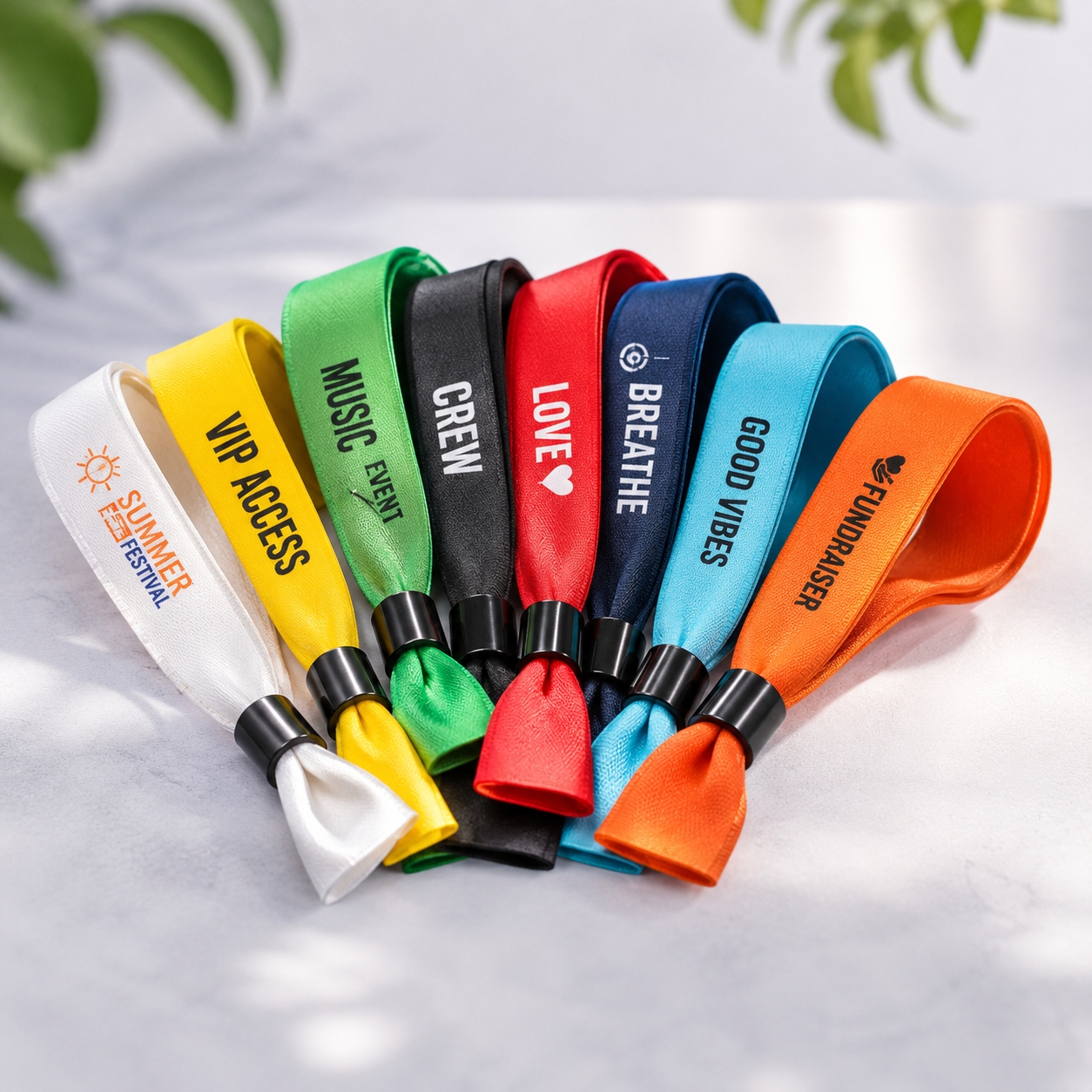 Fabric Wristbands – Comfortable, Reusable & Best for Festivals