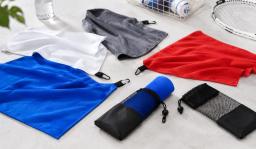 Microfiber Sports Towel in a Pouch