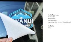 Static Cling Car Decal