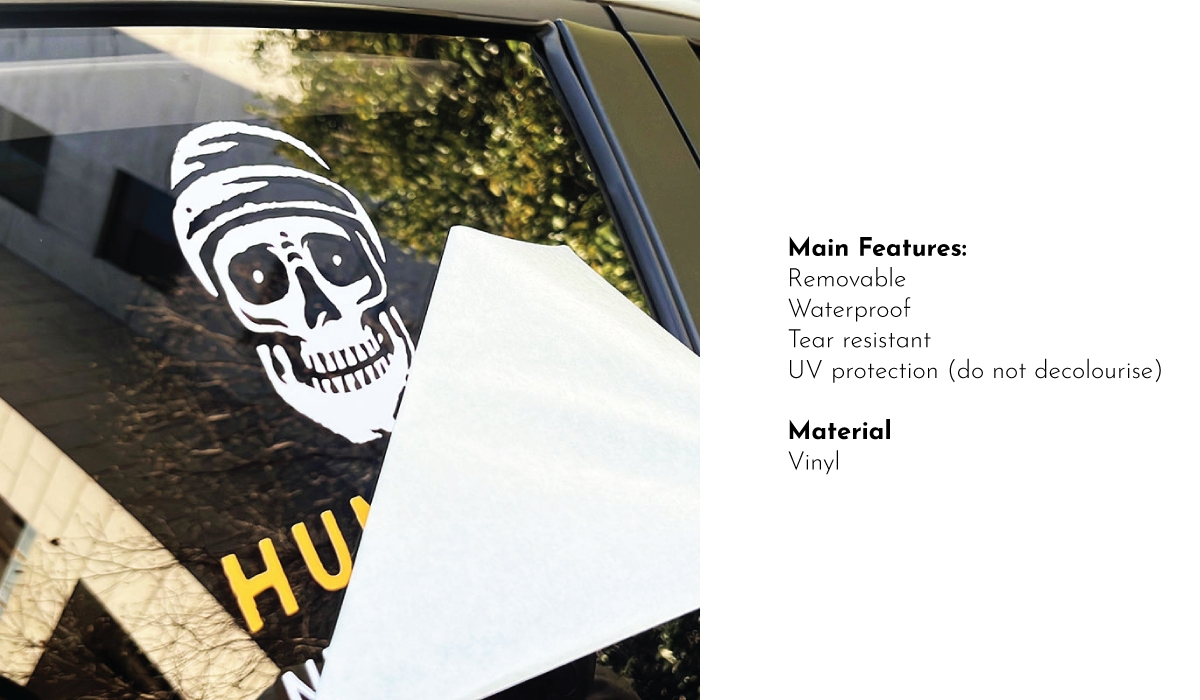 Static Cling Car Decal