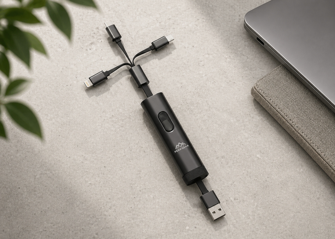 3 in 1 Retractable Charging Cable