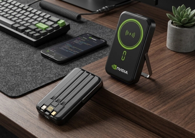 10,000mAh Supreme Magnetic Wireless Powerbank with Cables & Stand