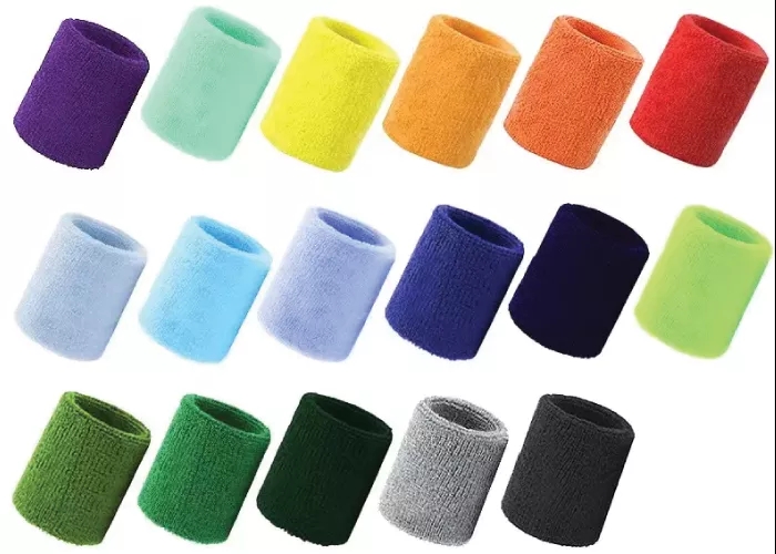 Plain Sports Wrist Towel